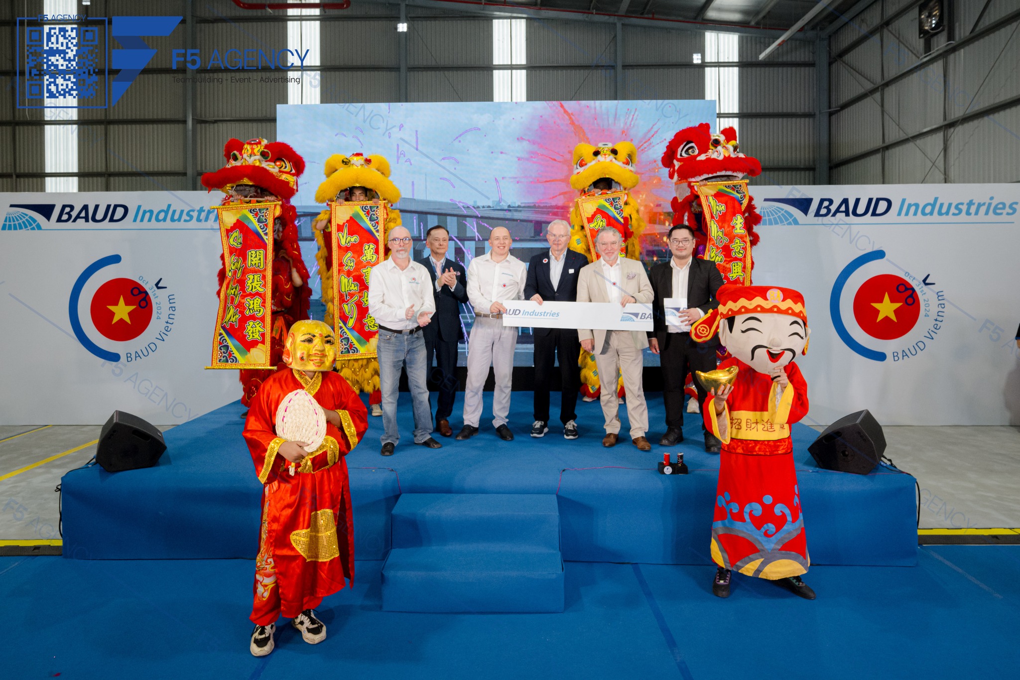 Khai trương nhà máy đầu tiên BAUD INDUSTRIES VIỆT NAM 
